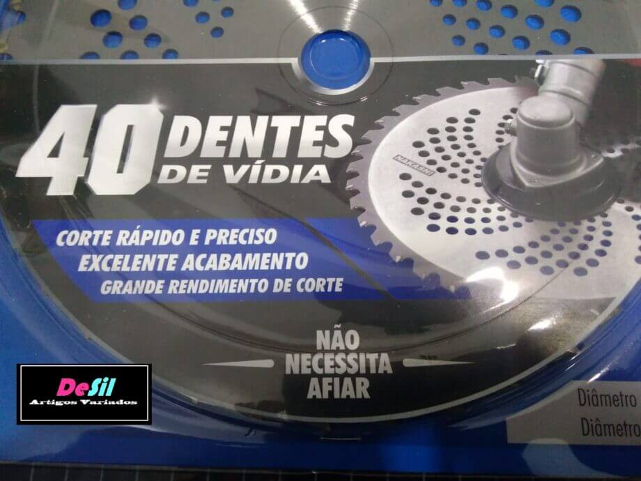 Faca / Disco para Roçadeira de Vídia - 25,4 mm