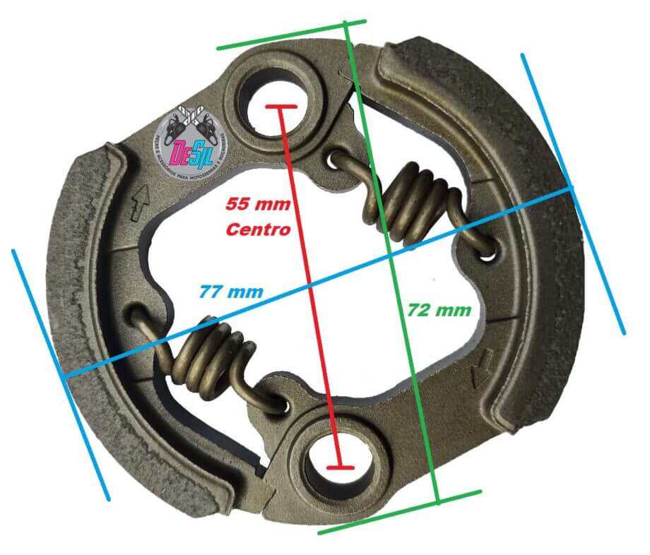 Embreagem para Roçadeiras Kawashima Plus M 340-PS / M 420-PS