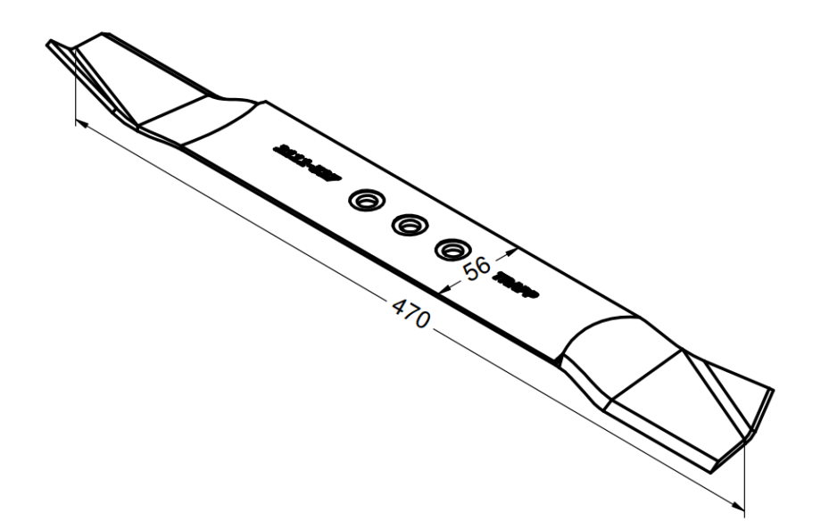 Calota da Roda para Cortador de Grama Trapp - 59 mm